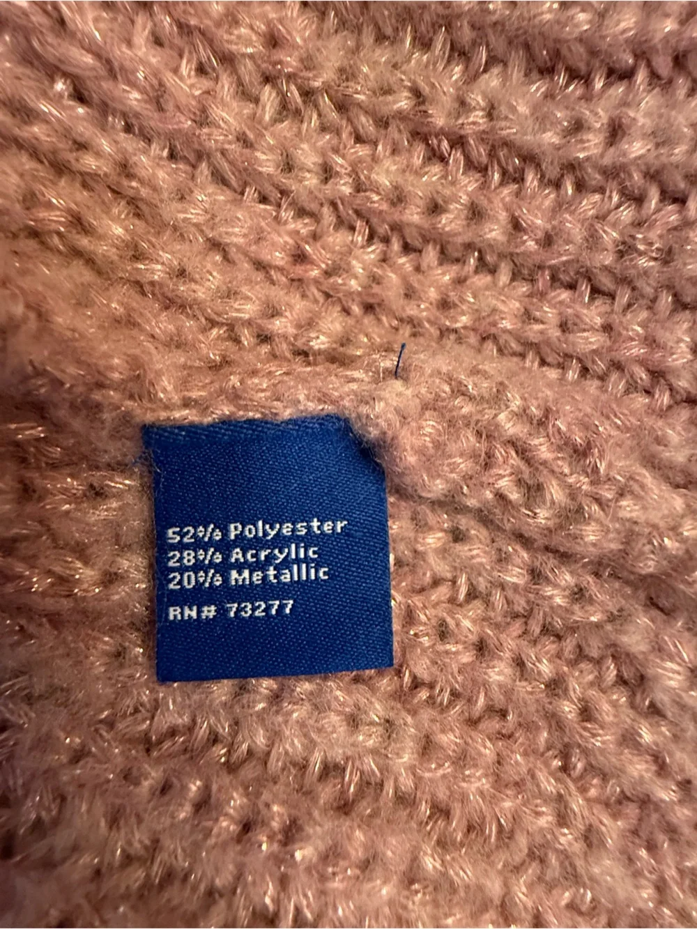 Apt. 9 Chunky Turtleneck Sweater in Mauve